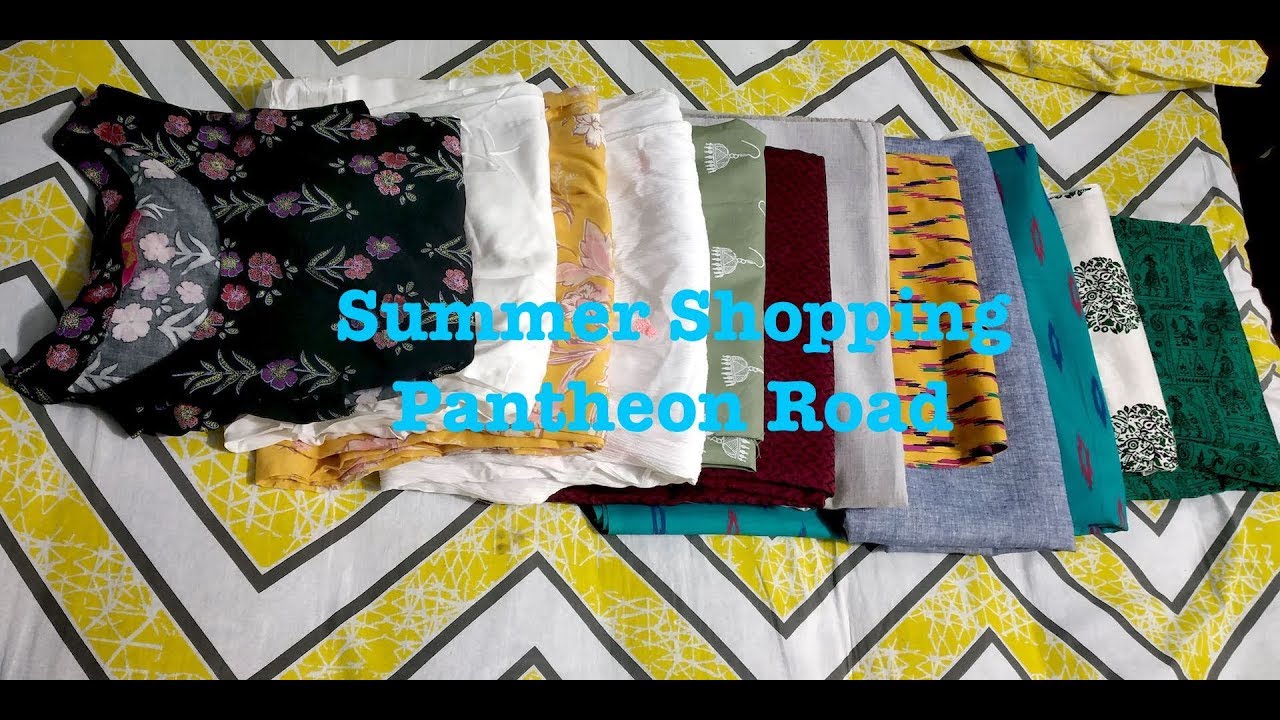 [Preetha's World] Pantheon Road | Summer Shopping 1 | Cotton Street | Chennai | Tamil