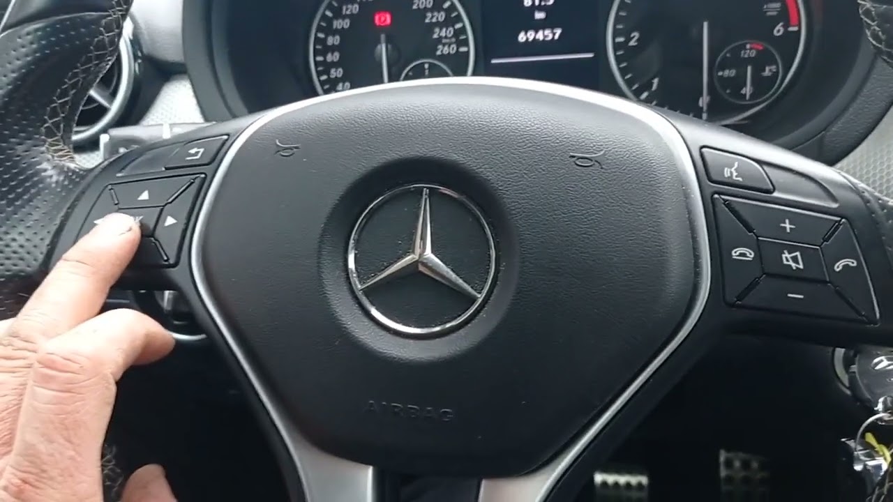 Mercedes w246 w176 a b klasa reset przeglądu (service reset)