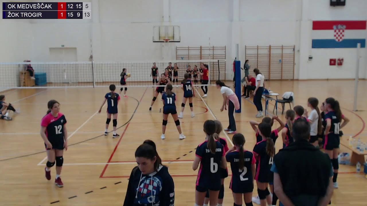 21.4.2024. PH MINI Ž, ZA PETO MJESTO, OK MEDVEŠČAK - ŽOK TROGIR