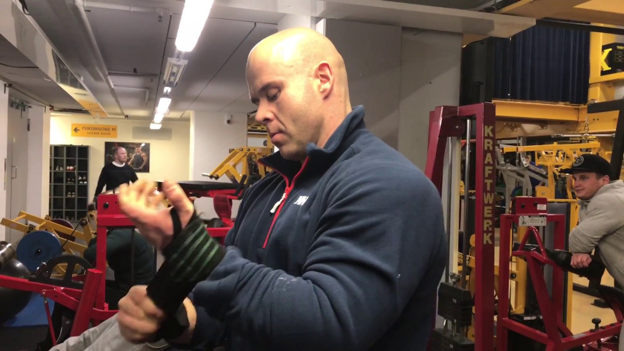Jari Leskinen - 140 kg x 6 pystypunnerrus