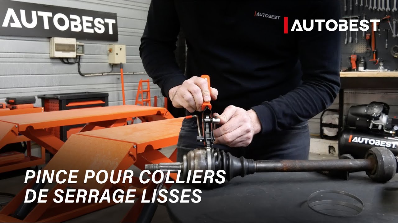 Pince pour colliers de serrage lisses - Autobest