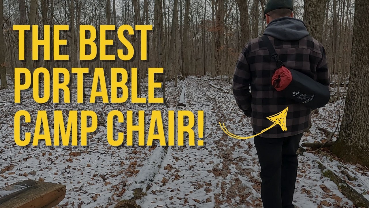 BEST TCEK SwivelCore Portable Camping Chair - 180 Swivel/Height Adjustable