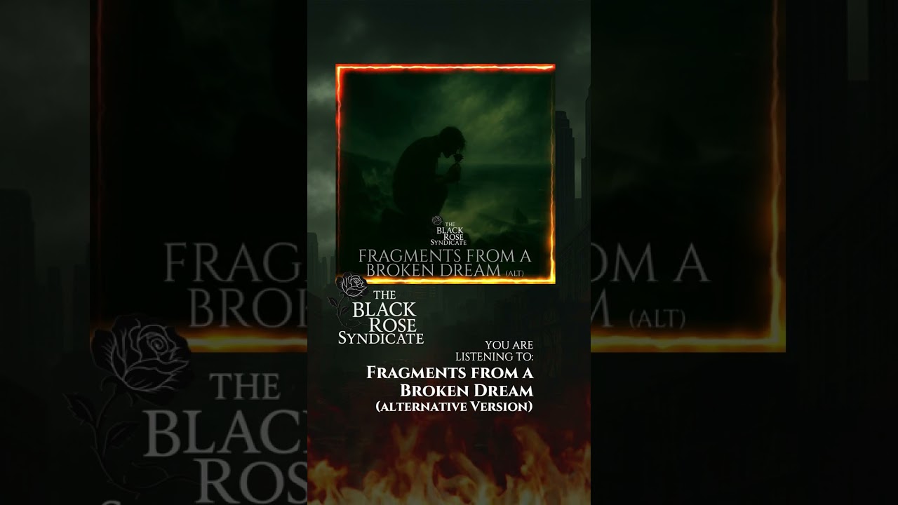 The Black Rose Syndicate - Fragments from a Broken Dream (Alternative Version) (Vertical Visualiser)