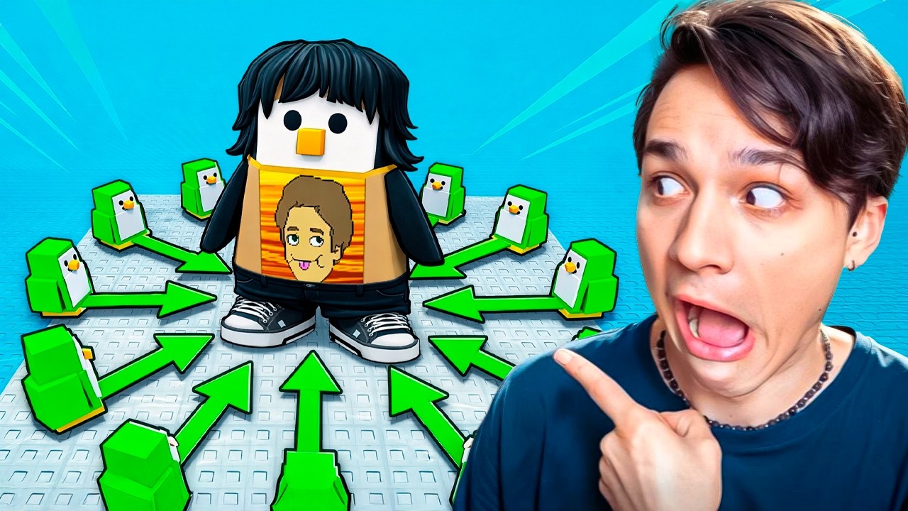 СТАЛ ГИГАНТСКИМ ПИНГВИНОМ В РОБЛОКС И ТЕПЕРЬ ВСЕ ПРОТИВ МЕНЯ 😱💀