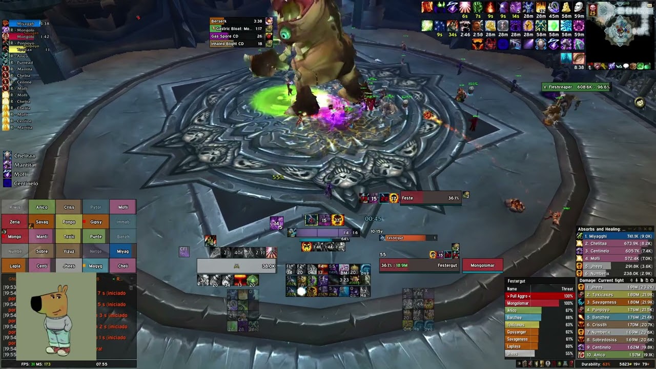 Shadow Priest 21.9k Festergut 25HC