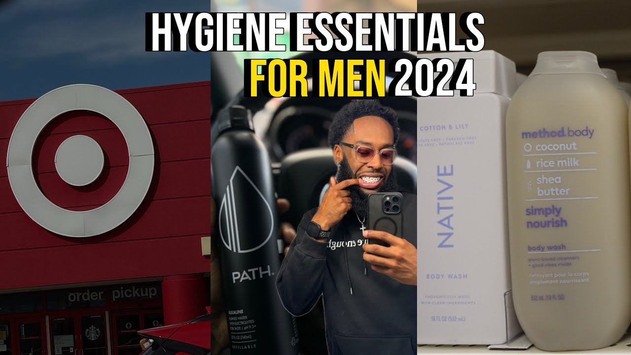 HYGIENE ESSENTIALS FOR MEN 2024 | TARGET EDITION