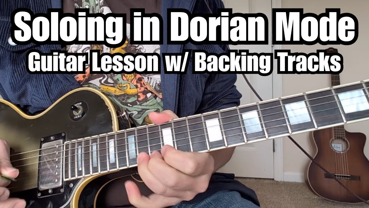 SOLOING IN DORIAN MODE Guitar Lesson + Tutorial (Modes Part 1) w/ Tab