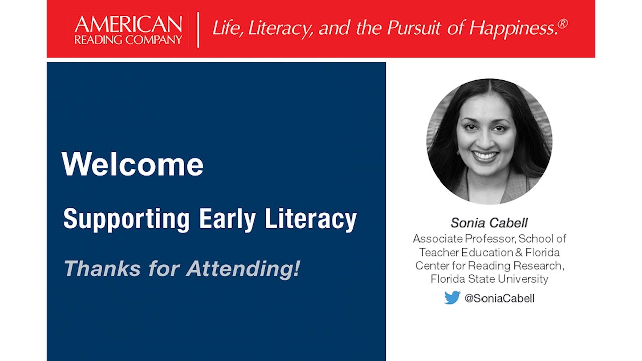 Supporting Early Literacy
