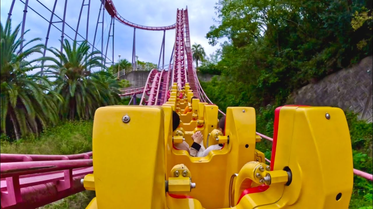 バックナンジャー 最後尾 on-ride POV (乗車映像) / 鷲羽山ハイランド