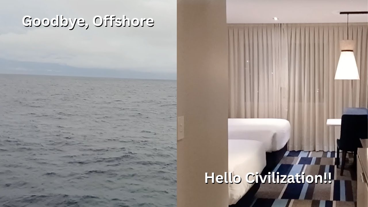 Last Day Offshore Crew Change to Perth via Broome