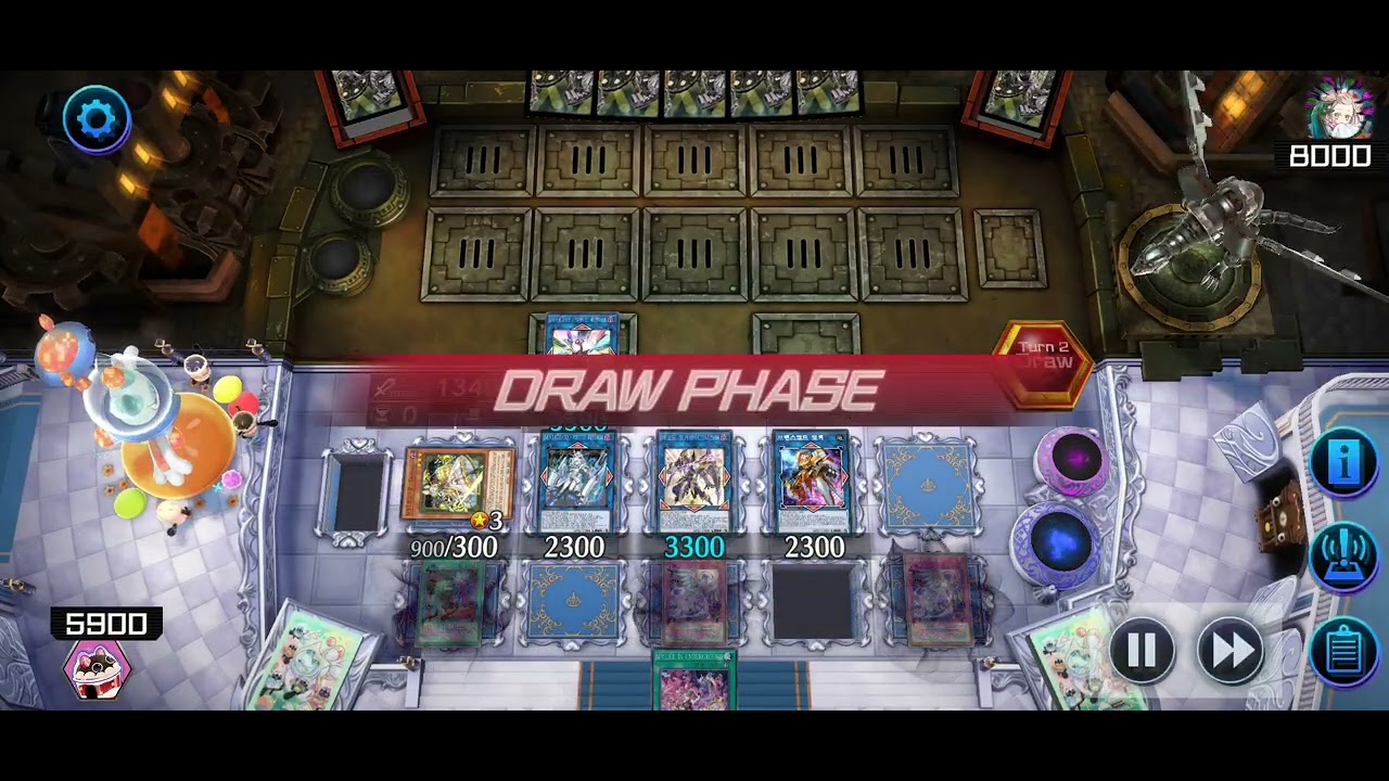 유희왕 마스터듀얼 맬리스 vs 엔틱기어