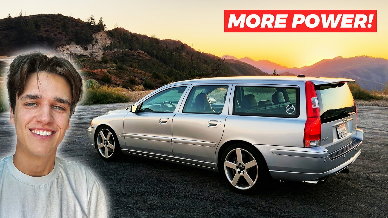 Установка даунпайпа и настройка ЭБУ на мой металлолом Volvo V70R!