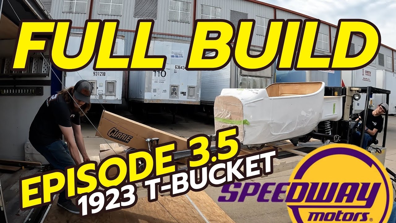 T Bucket Hot Rod Full Build - EP3 | Speedway Motors Building the T Bucket Kit