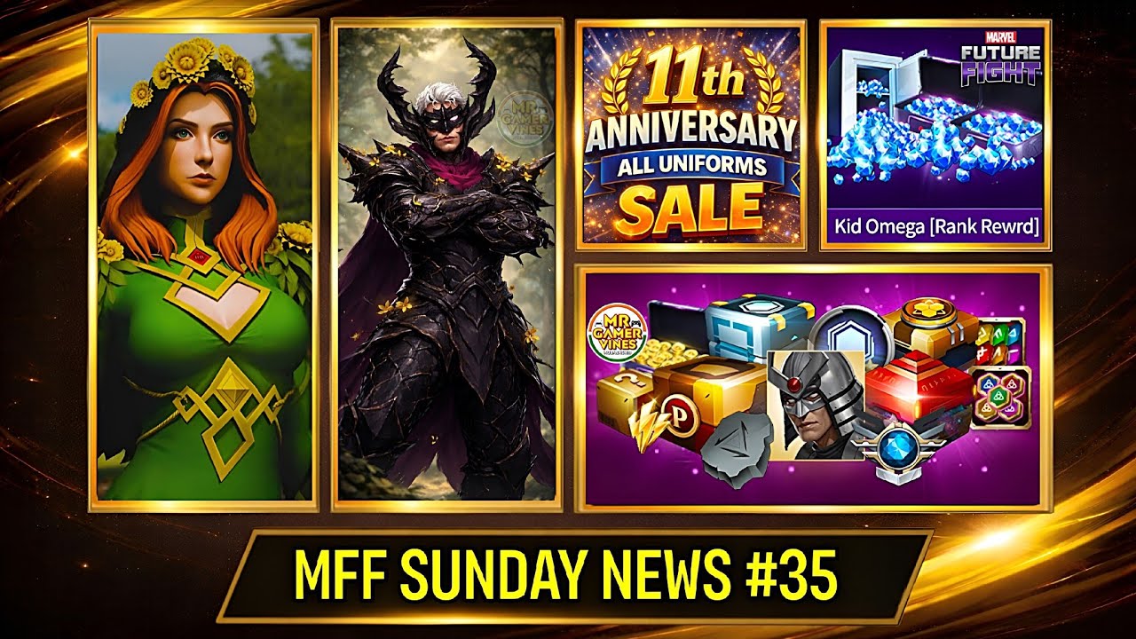 📢 New Update Seasonal Uniforms, New Events, Free Rewards, 11th Anniversary Sale | MFF Sunday News 35