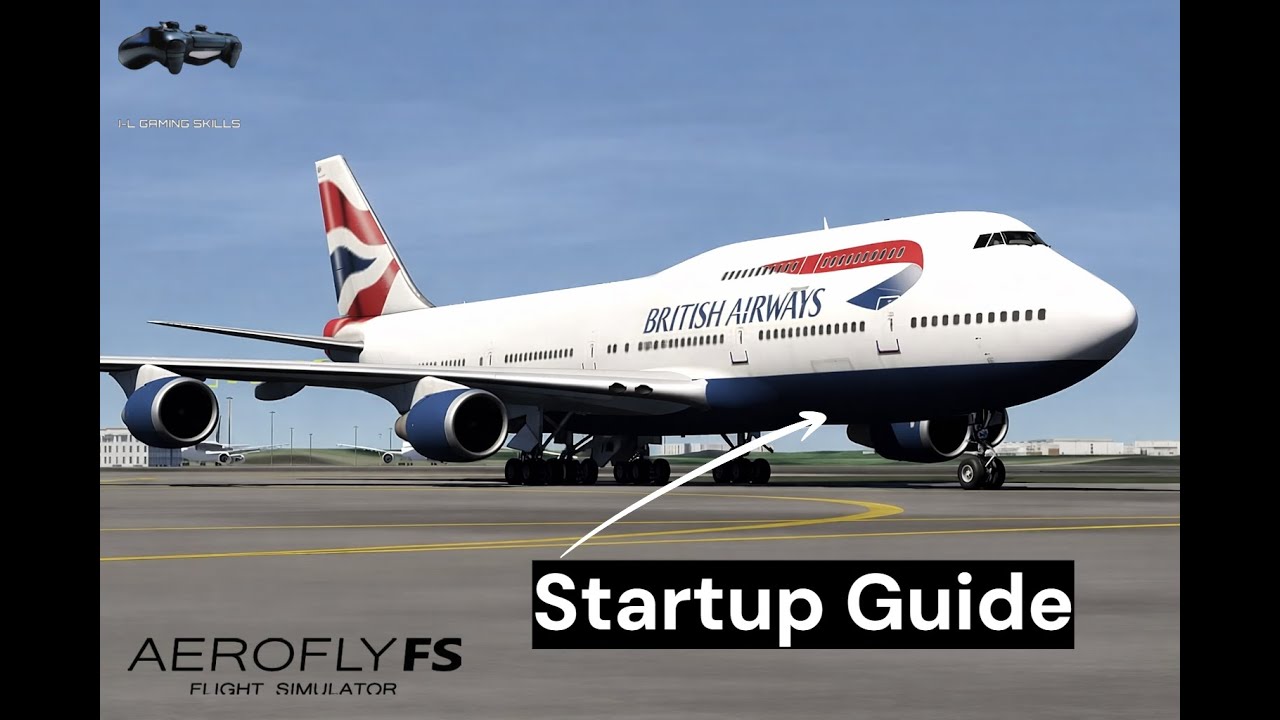 How to start a Boeing 747 in Aerofly FS Global?