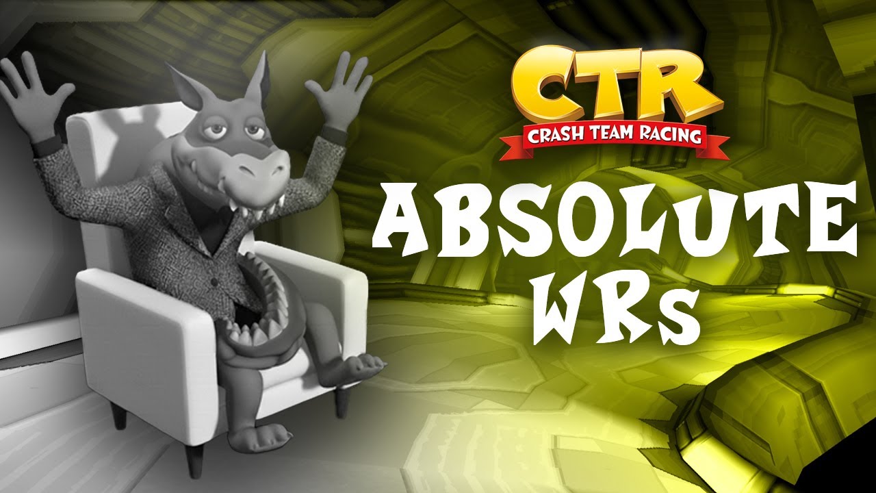 Crash Team Racing WORLD RECORDS SWIPE on Oxide Station