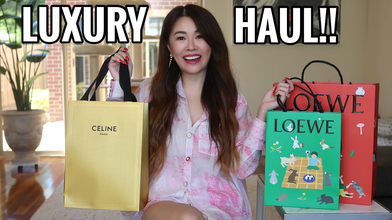LUXURY HAUL UNBOXING! Celine & Loewe | Mel in Melbourne