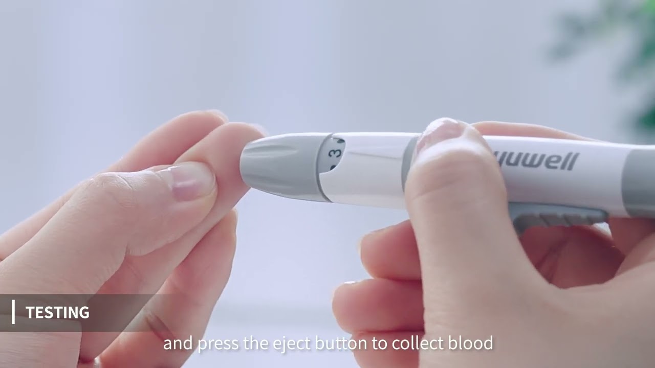 Operation Guidance of Yuwell Blood Glucose Meter 582