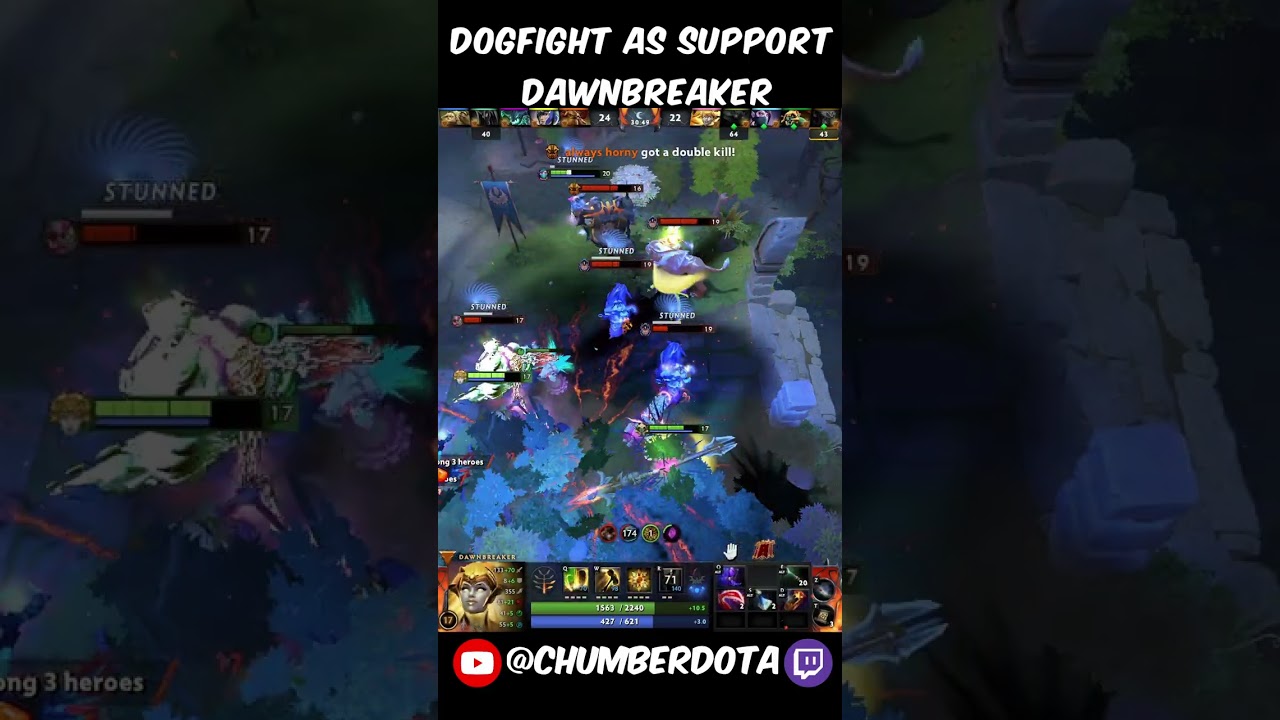 Dawnbreaker support dogfight