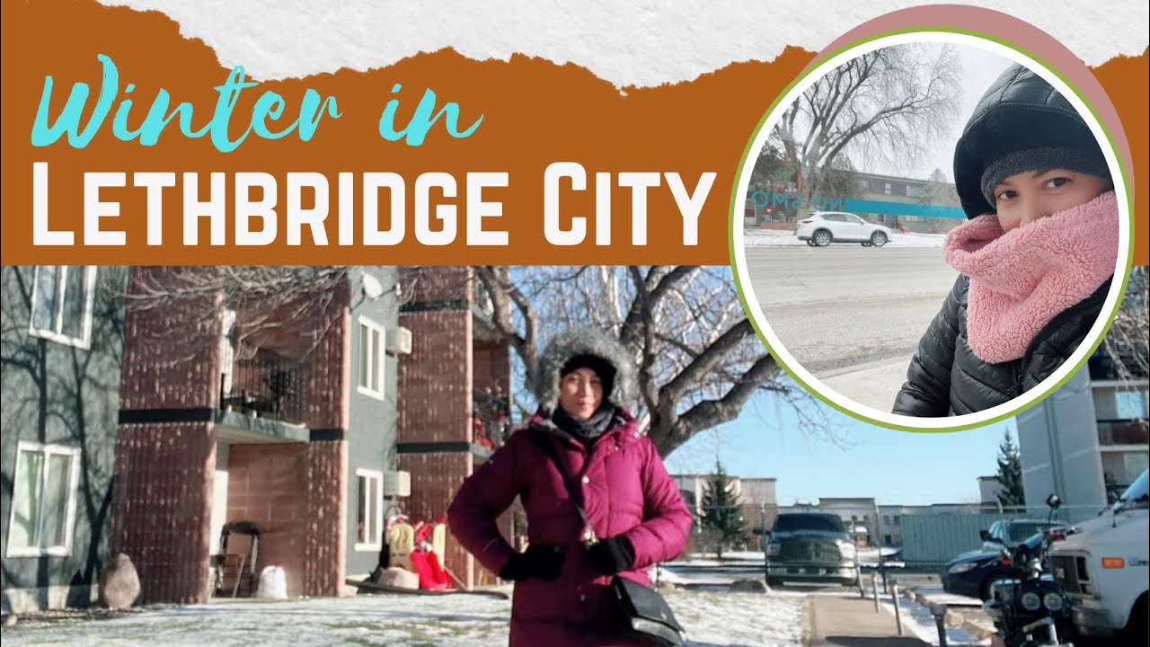Winter in LETHBRIDGE City