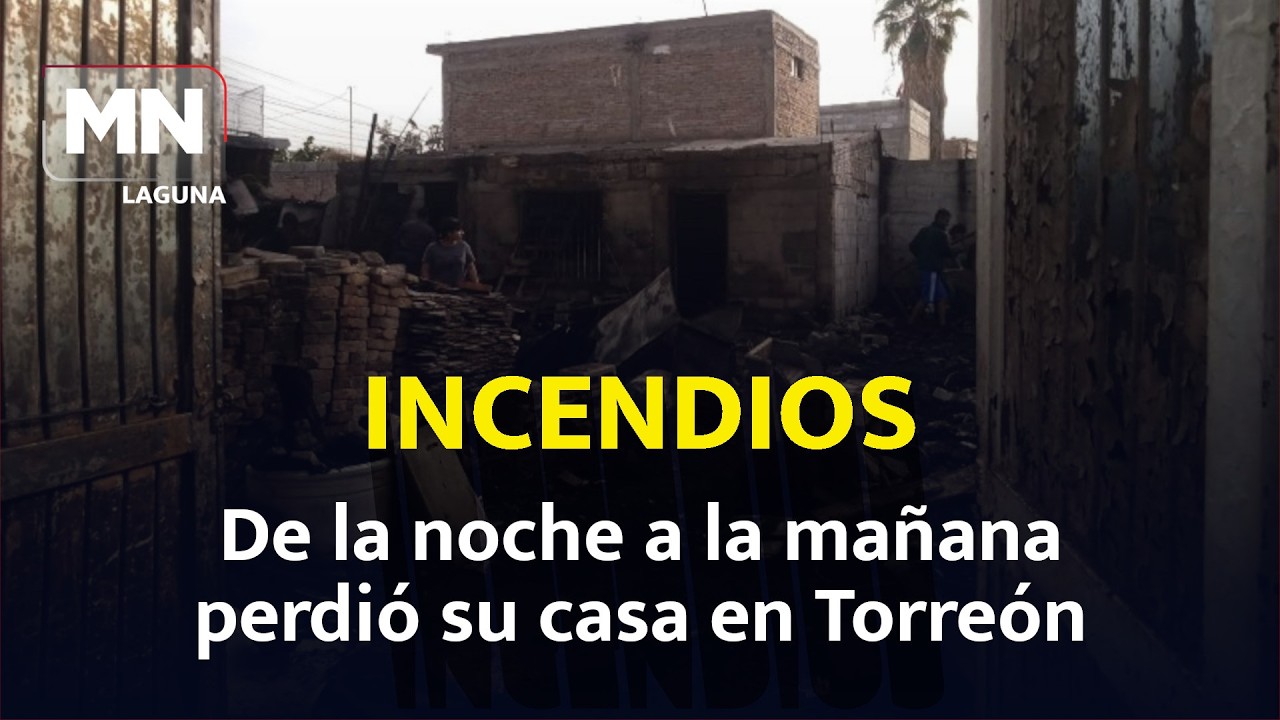 Incendio arrasa vivienda y deja a familia sin nada