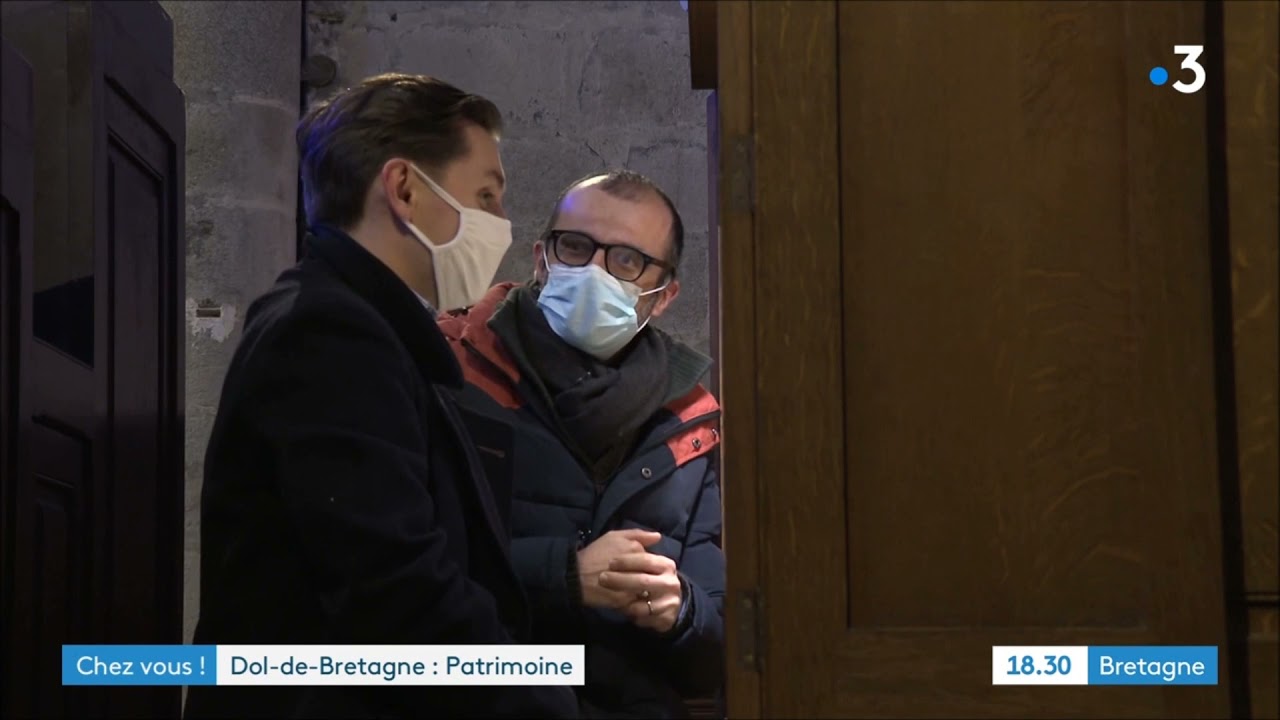 Cathédrale de Dol - Grand orgue (reportage France 3)