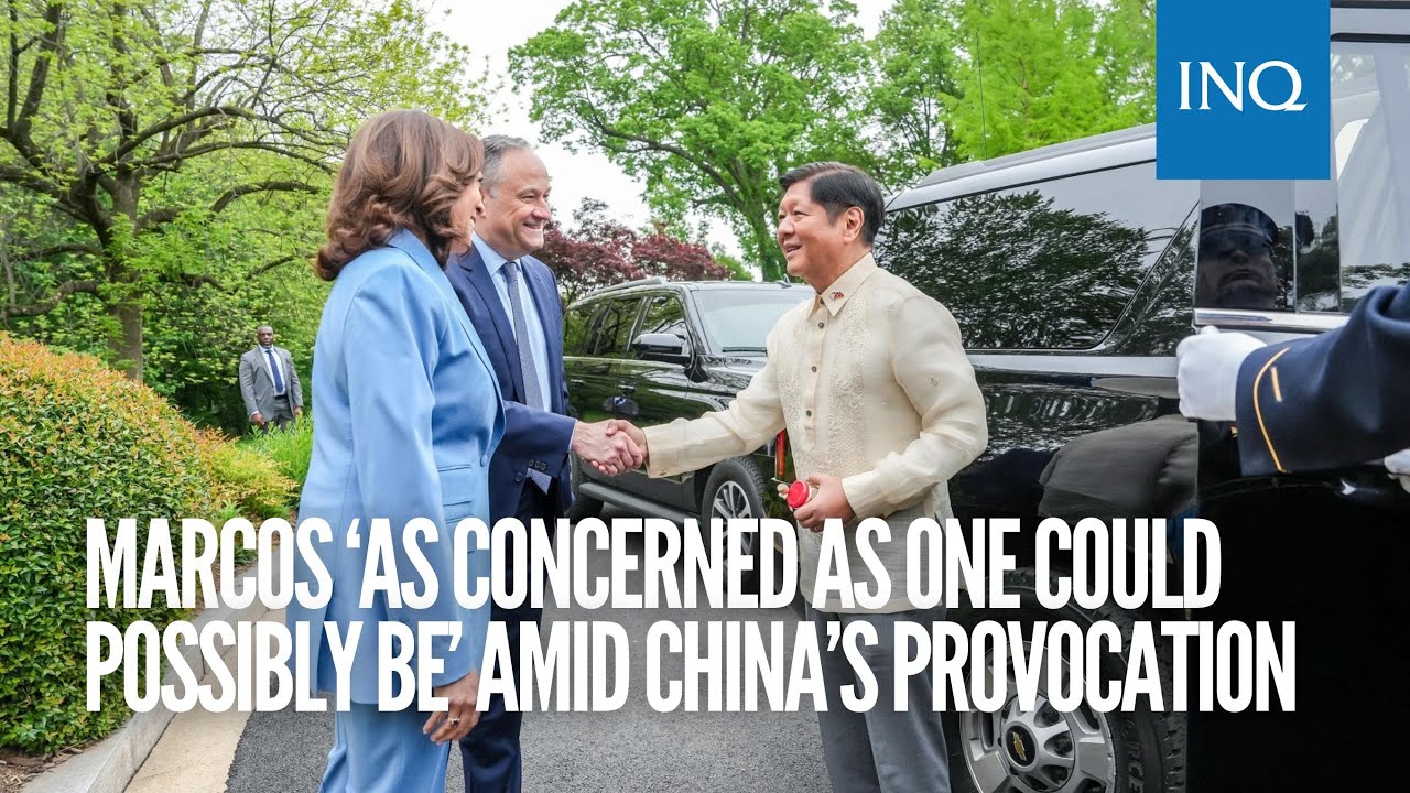 Marcos &lsquo;as concerned as one could possibly be&rsquo; amid China&rsquo;s provocation | #INQToday