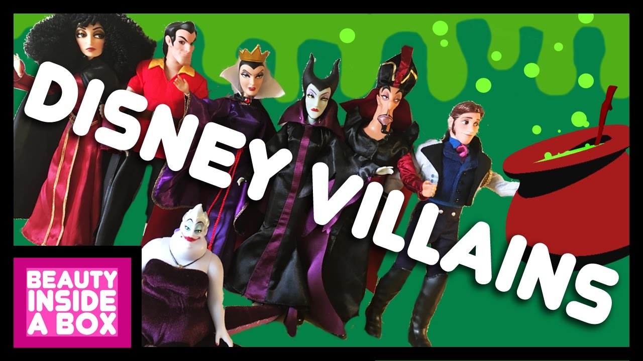 Disney Villain - Doll Collection - Beauty Inisde A Box