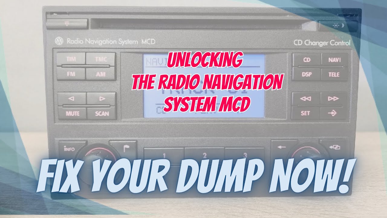how to unlock code for radio navigation system mcd blaupunkt .