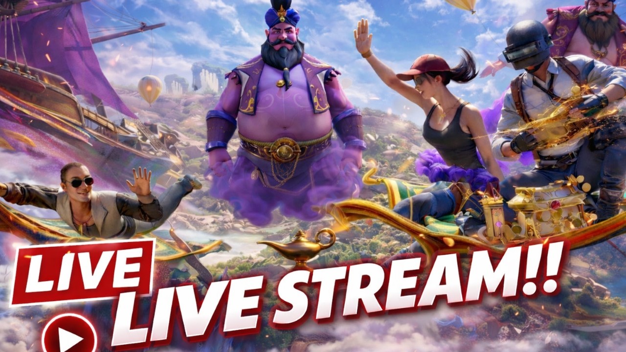 FIRST TIME IN EMULATOR😍| BGMI 🔴LIVE 4.2 UPDATE | OLD GENIE UPDATE | TIK TIK PLAYS | #bgmilive