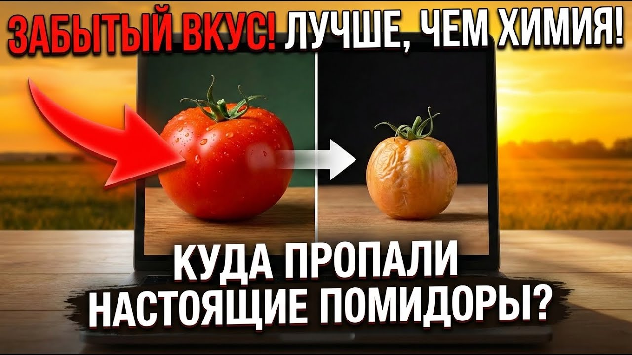 Мы едим не помидоры, а их копию