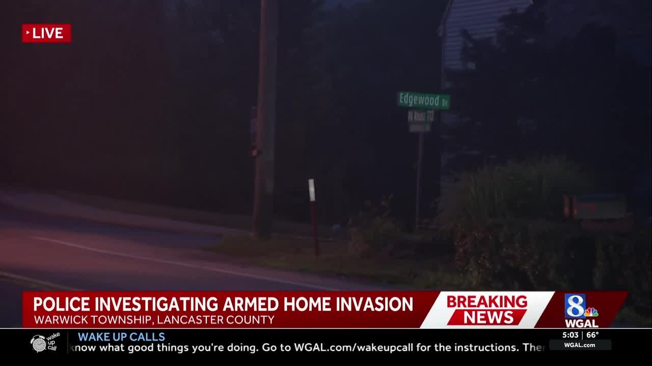 Lancaster County home invasion escalates into gunfire, carjacking and kidnapping, police say