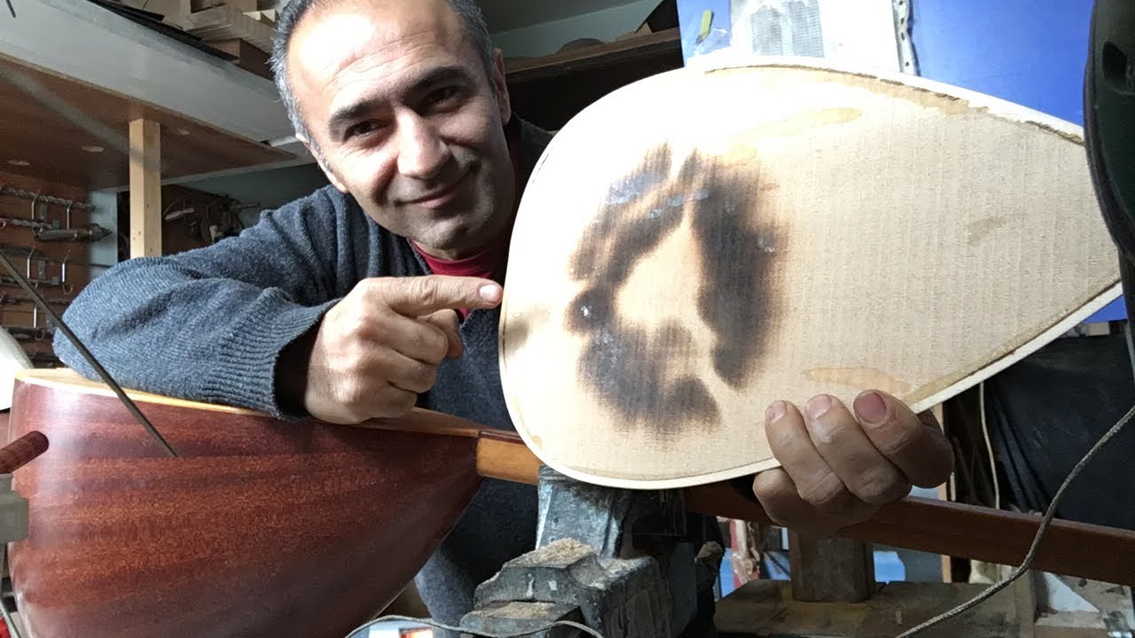 Bağlama kapak onarımı nasıl yapar Cengiz usta +905363471501
