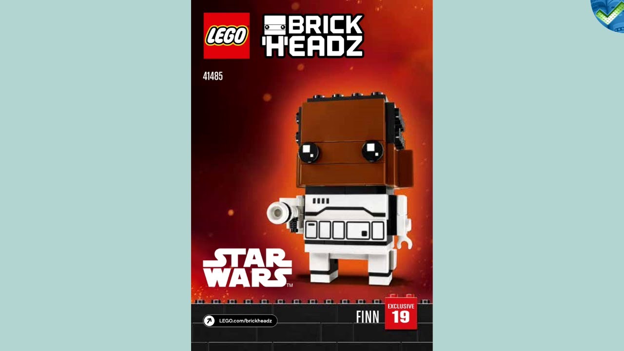 41485 Finn LEGO&reg; Brickheadz Manual at the Brickmanuals Instruction Archive