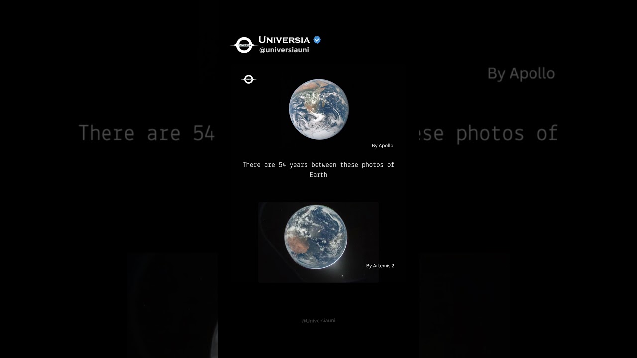 54 Years Between These Photos! 🌍🚀