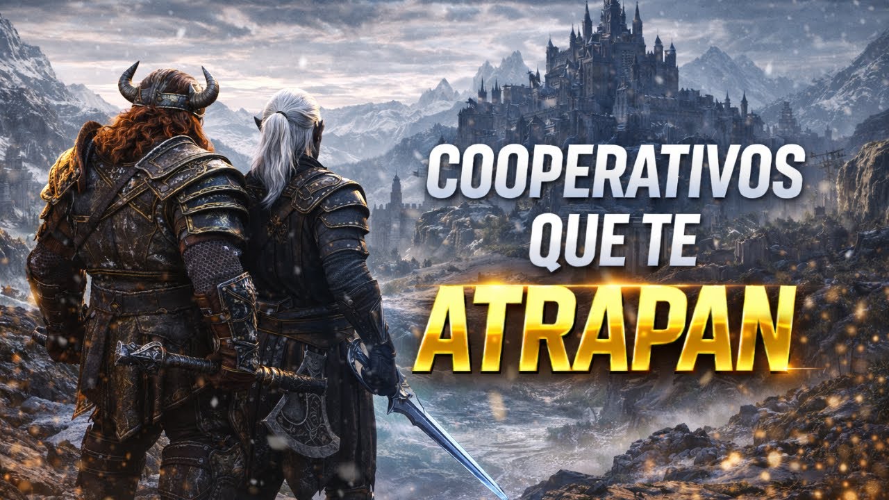 🔥TOP 10 JUEGOS COOPERATIVOS con HISTORIAS que te ENGANCHAN