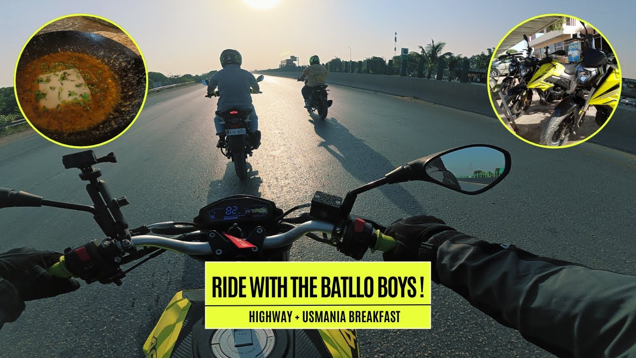 Sunday Ride with the Batllo Boys | Breakfast at Usmania