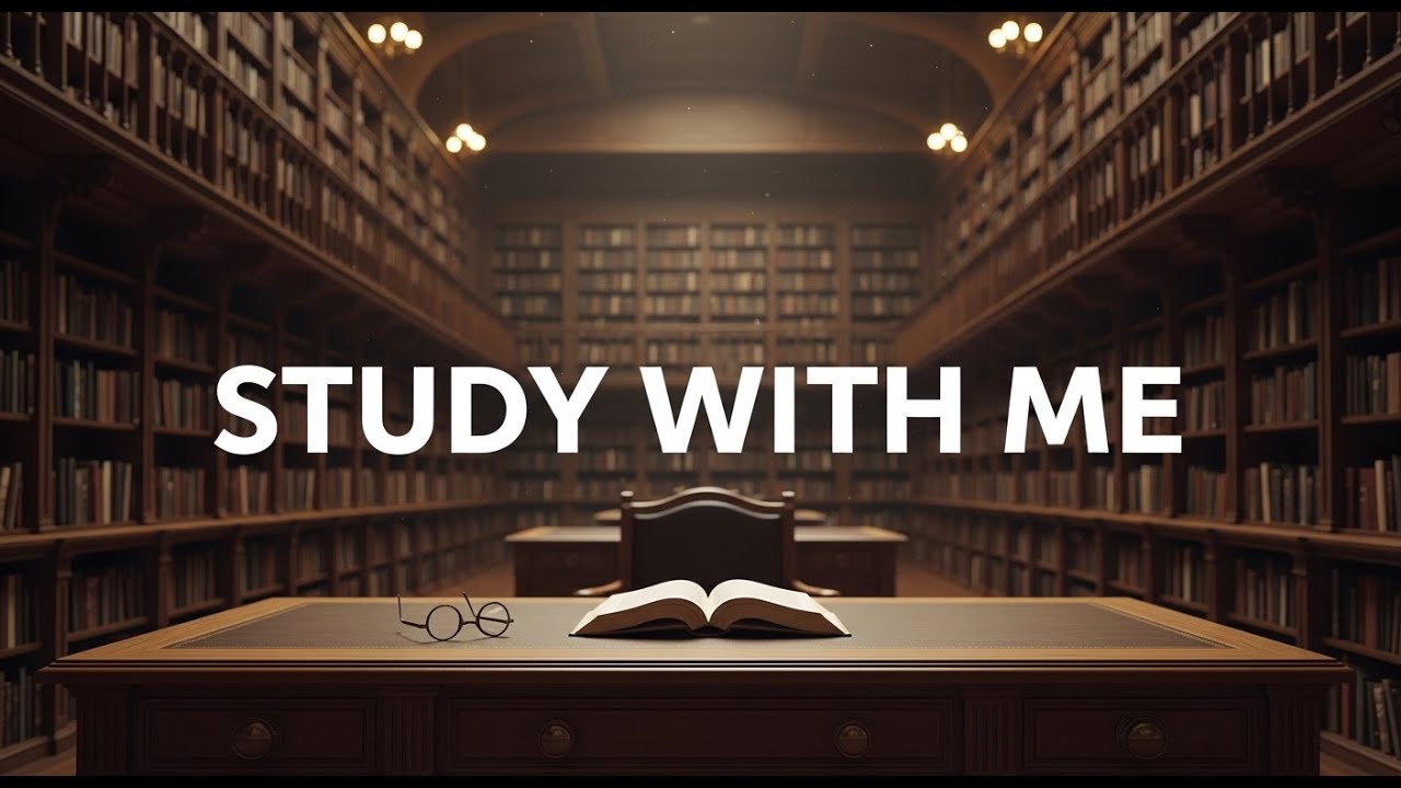 1-Hour Study With Me | Deep Study Music | Calm Piano Sounds