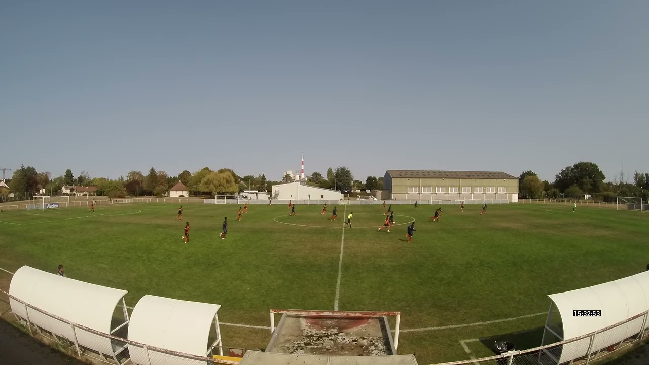 Tom, Moussa, Ibrahim and Noa vs Chateauroux U19s