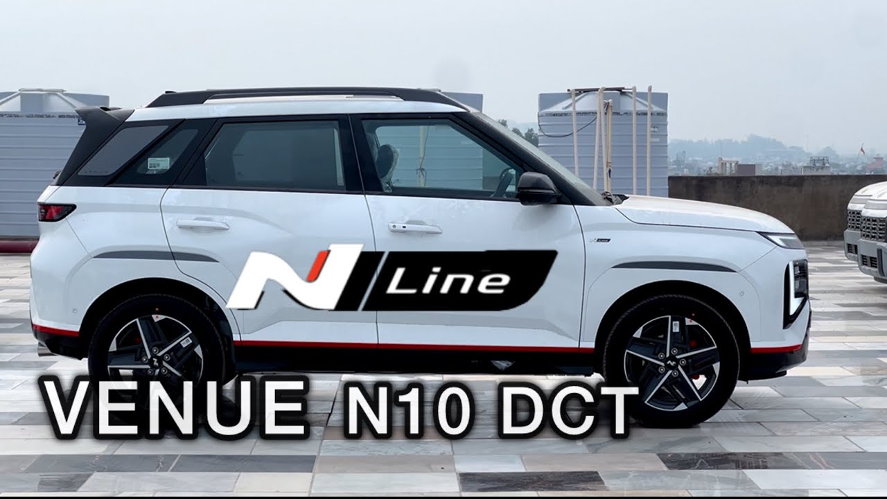 venue nline n10 dct 2026🔥❤️check the exhaust sound ?!#hyundai venue