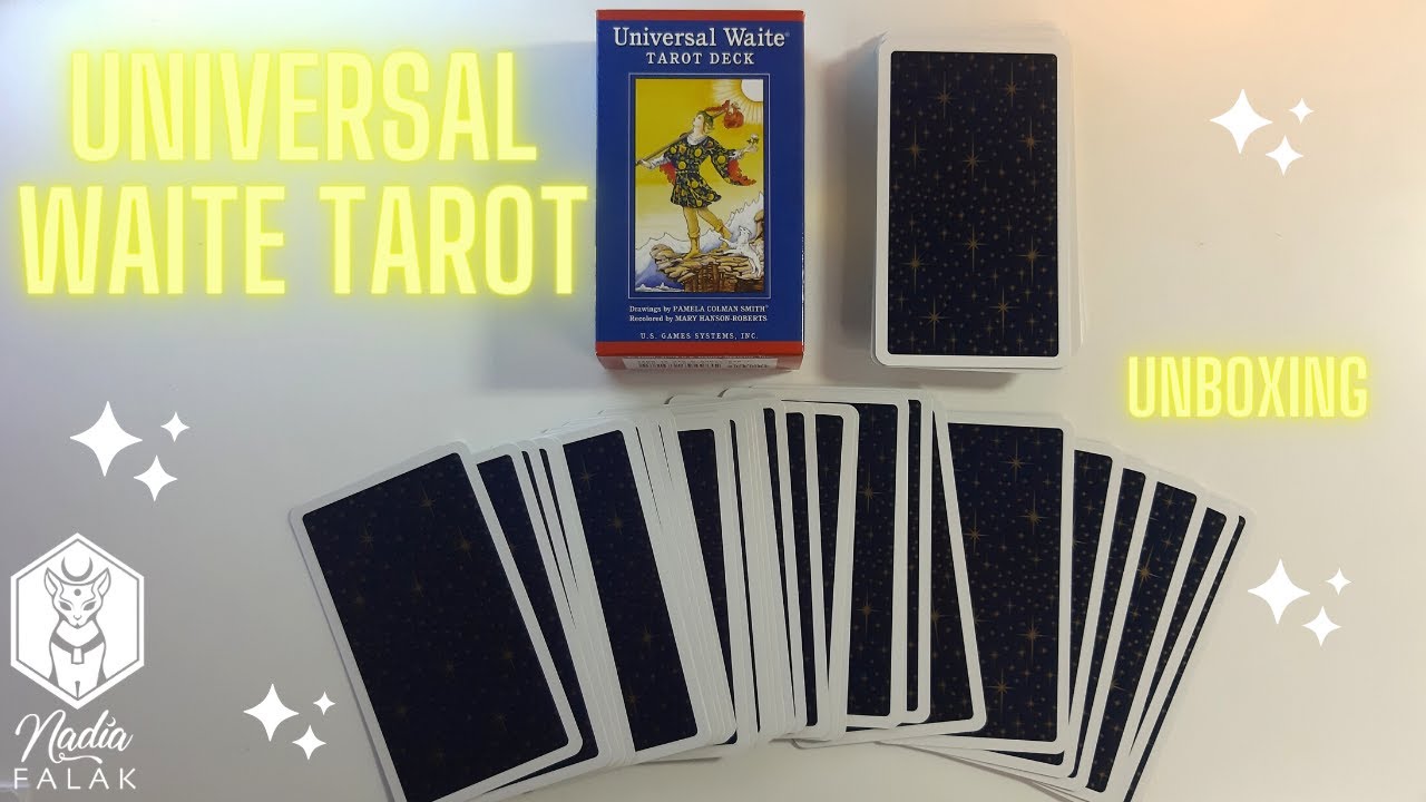 UNIVERSAL WAITE TAROT 💜 Unboxing y Reseña | Nadia Falak