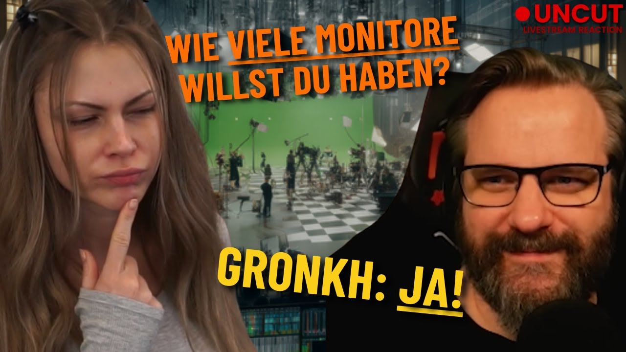 das riesige Streaming-Setup von Gronkh | LIVESTREAM REAKTION
