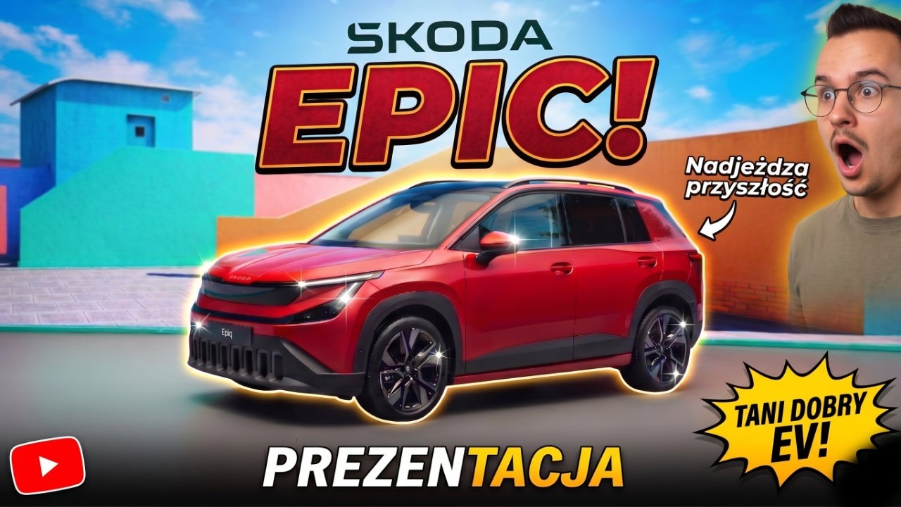 Nowa &Scaron;KODA EPIQ 2026 - tani elektryk, kt&oacute;ry nie jest kompromisem? | Premiera PL | CARINGO