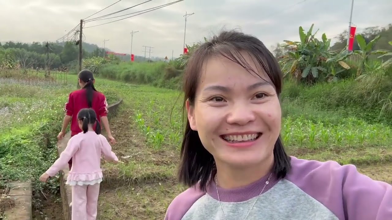 Đi ăn trộm bưởi, hái bí non ,đào củ từ vui qúa! 😁😁😁