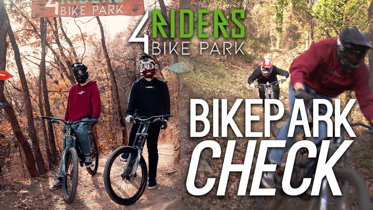 DER 4-RIDERS BIKEPARK in Spanien!