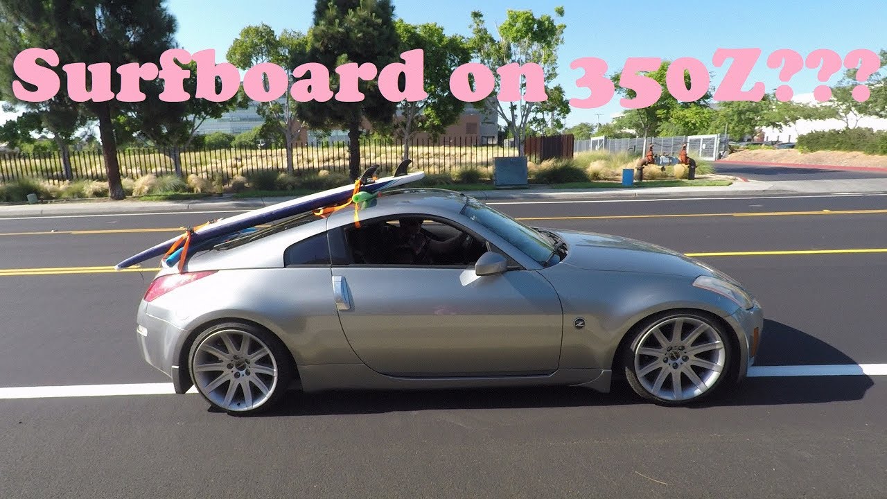 ep.6 autocross practice + how to put surfboard on 350z