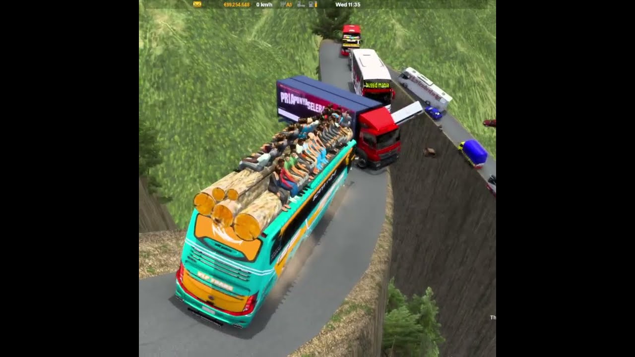 Dangerous Roads in the Worlds - Euro Truck Simulator 2