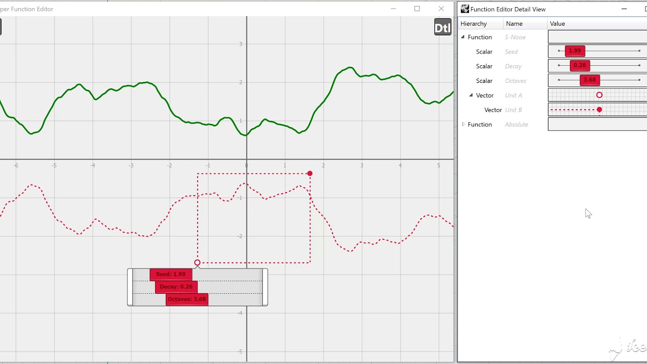Function Editor with TreeGridView