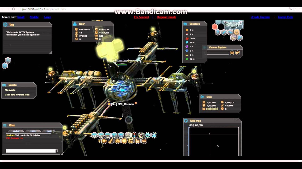 New Admin Server private Darkorbit