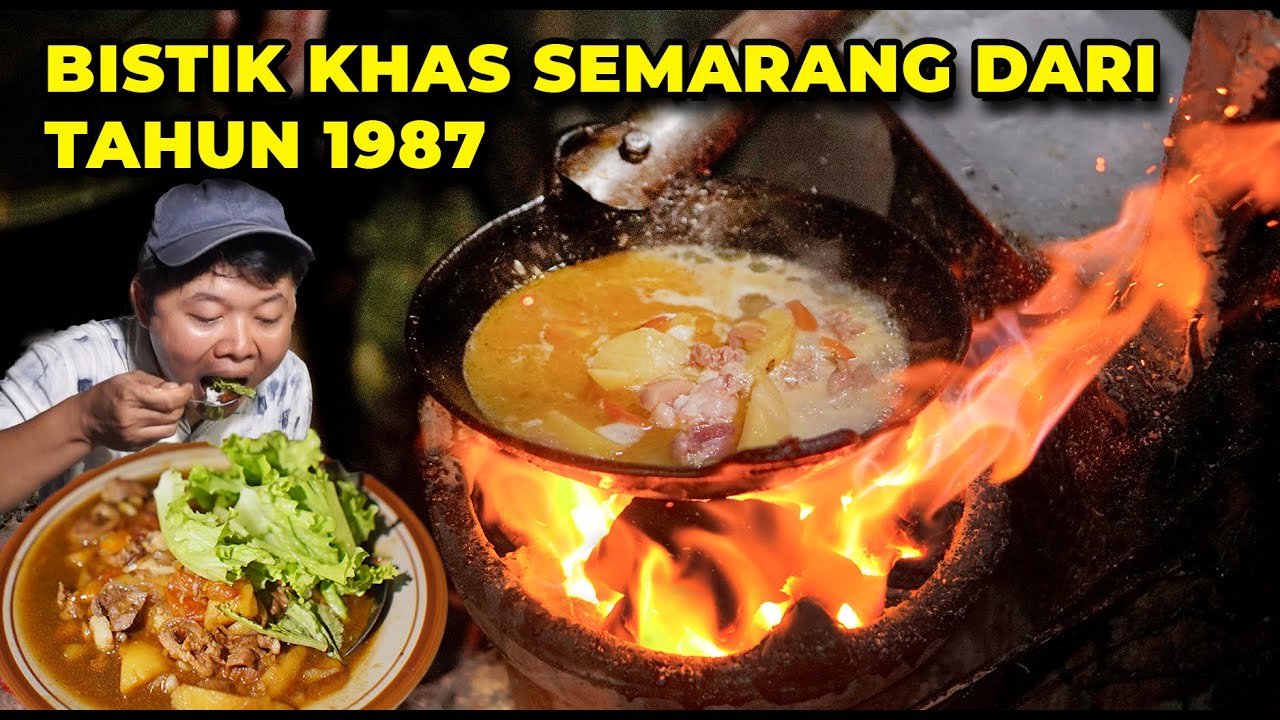CUMA ADA DI SEMARANG! BISTIK KAKI LIMA TAPI RASA BINTANG LIMA!